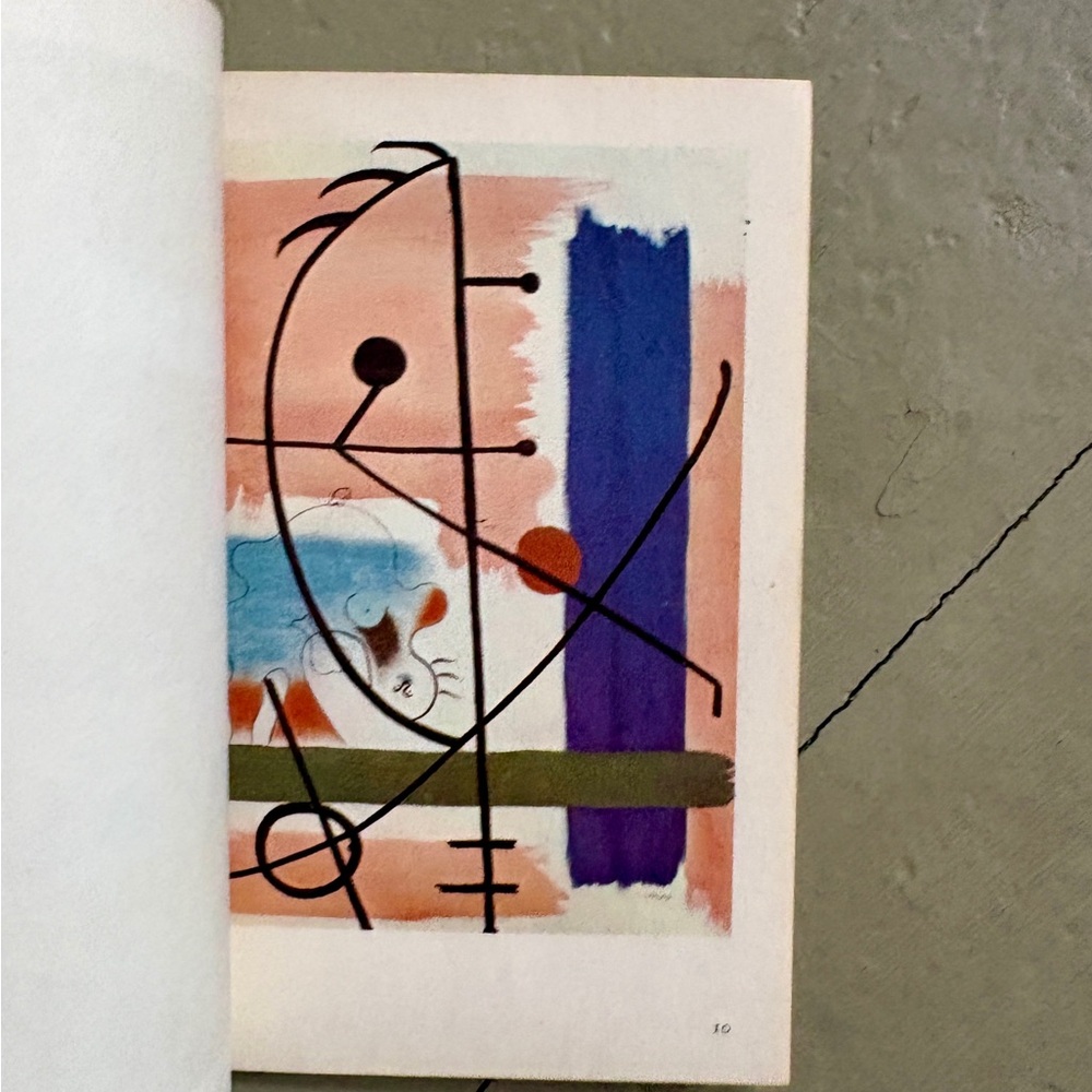 5 Vintage Klee Miro Braque Kandinsky Modern Art Old Barnes & Noble Tudor Masks - Picture 5 of 16